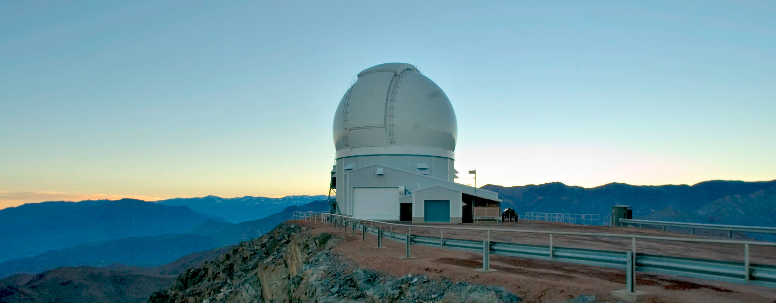 SOAR telescope at sunset
