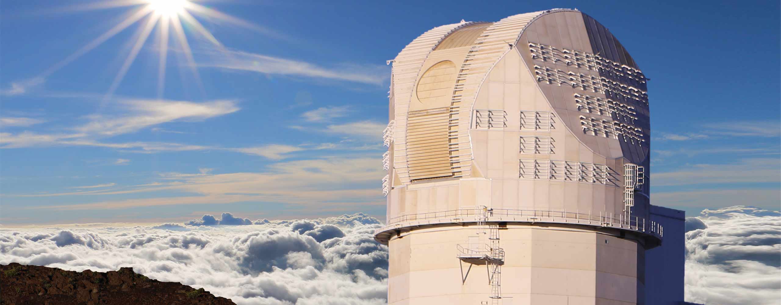 Beauty shot of the Daniel K. Inouye Solar Telescope