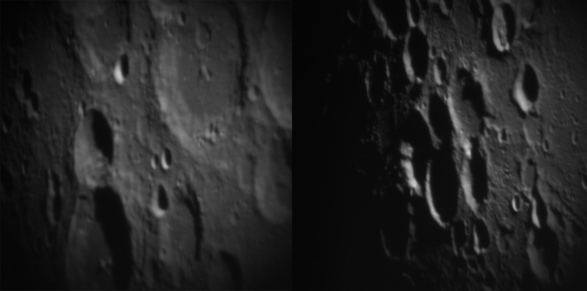 Images of the Moon for testing DKIST telescope
