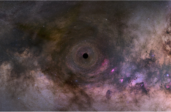 Hubble determina la masa de un agujero negro aislado que vaga por nuestra galaxia, la Vía Láctea