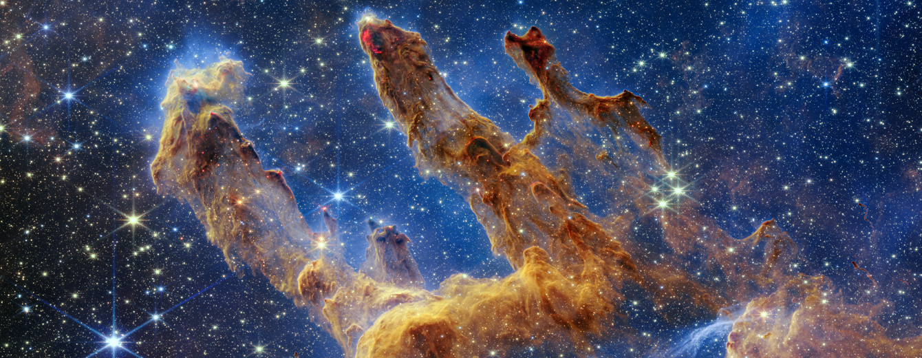 El Webb de la NASA retrata los pilares de la creación llenos de ...