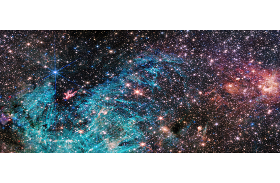 Webb de la NASA revela nuevos elementos en pleno centro de la Vía Láctea