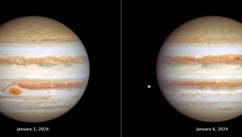 El Hubble rastrea el clima tormentoso de Júpiter