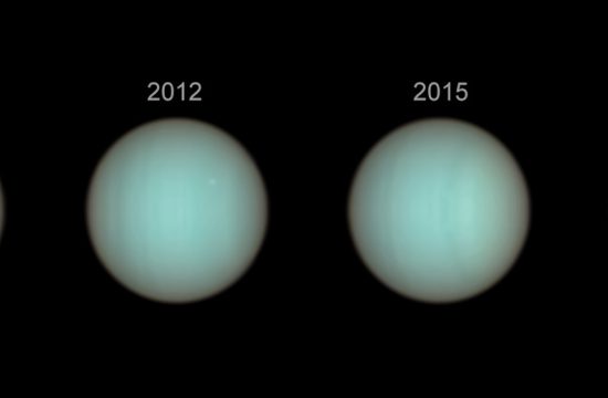 Estudio de 20 años del Hubble sobre Urano revela nuevos conocimientos sobre su atmósfera