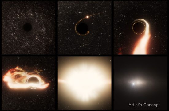El Hubble de la NASA localiza un agujero negro masivo errante