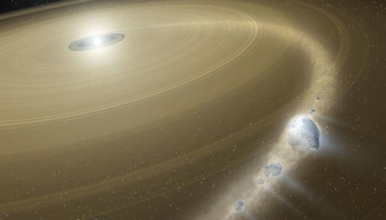 Hubble de la NASA observa una enana blanca devorando un trozo de un objeto similar a Plutón