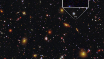 Hubble detalla la transformación del vecindario de una galaxia primitiva