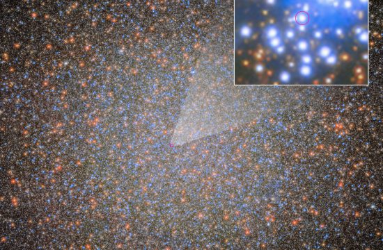 El Hubble de la NASA descubre el primero de los agujeros negros que faltaban en el cúmulo estelar