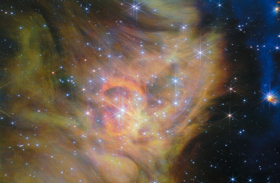 El telescopio Webb de la NASA revela un panorama dinámico de la formación estelar